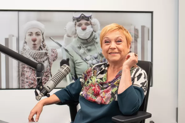 Viesošanās un intervija Radio Skonto studijā.